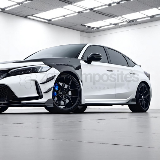 Carbon Fiber Side Skirts for 11th Gen Civic FL5 Type R