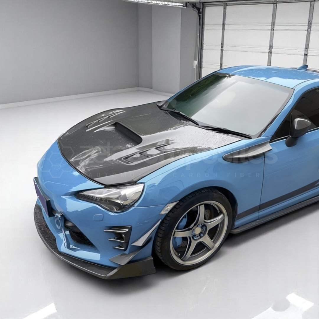 Carbon Fiber Hood Scion FRS / Subaru BRZ / Toyota 86 2013-2020 - STi Style