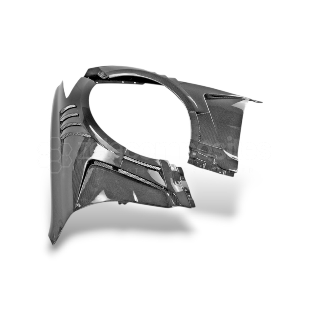 Carbon Fiber Fenders for Kia Stinger Double Vented