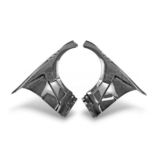 Carbon Fiber Fenders for Kia Stinger Double Vented