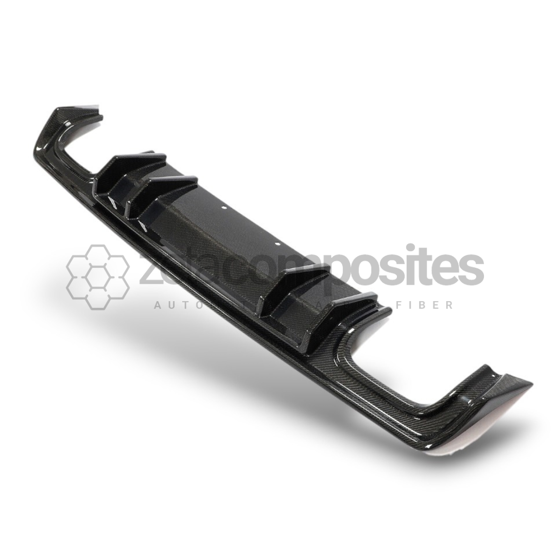 narrow body challenger carbon fiber rear diffuser