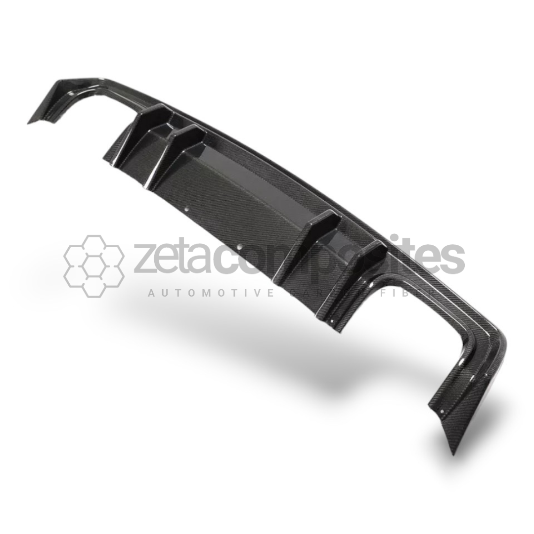 Dodge Challenger Non Widebody Carbon Fiber Diffuser (2015+)