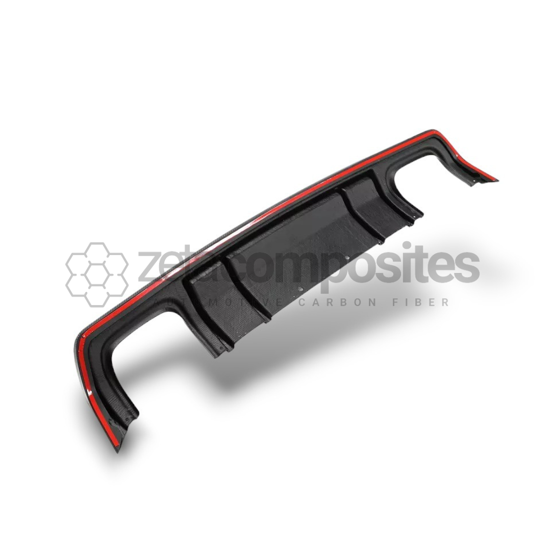 Dodge Challenger Non Widebody Carbon Fiber Diffuser (2015+)