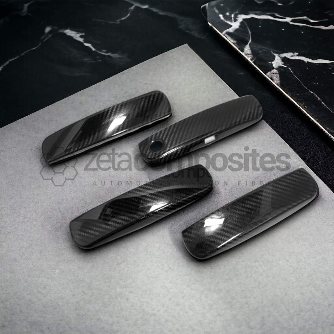 carbon fiber door handle covers dodge