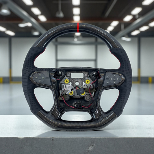 2014-2018 Chevrolet Silverado / Tahoe Carbon Fiber Steering Wheel 3rd Gen