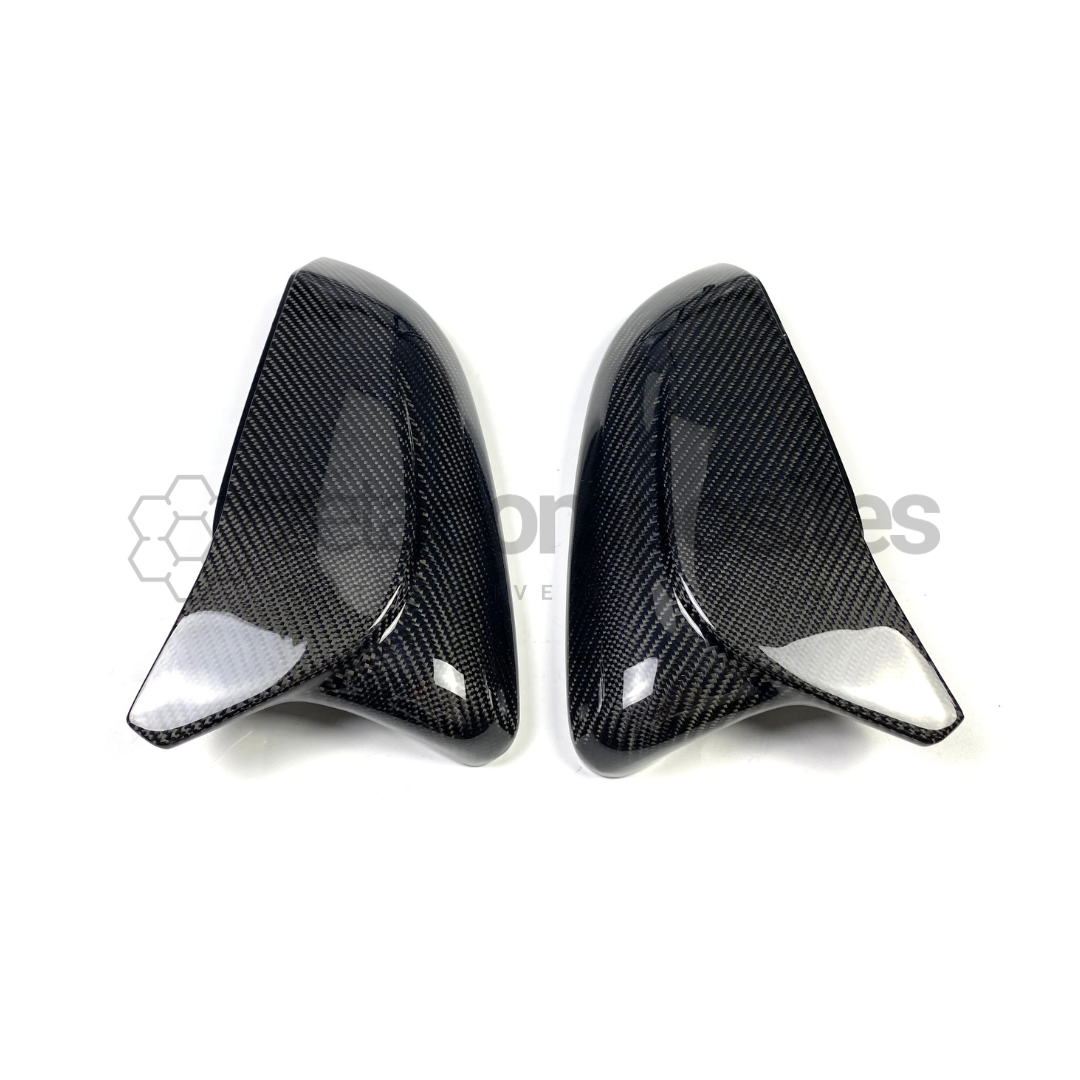 Carbon Fiber Replacement Mirror Caps M Style for 10th Gen Honda Civic FK7 FK8 (2016'-2021')