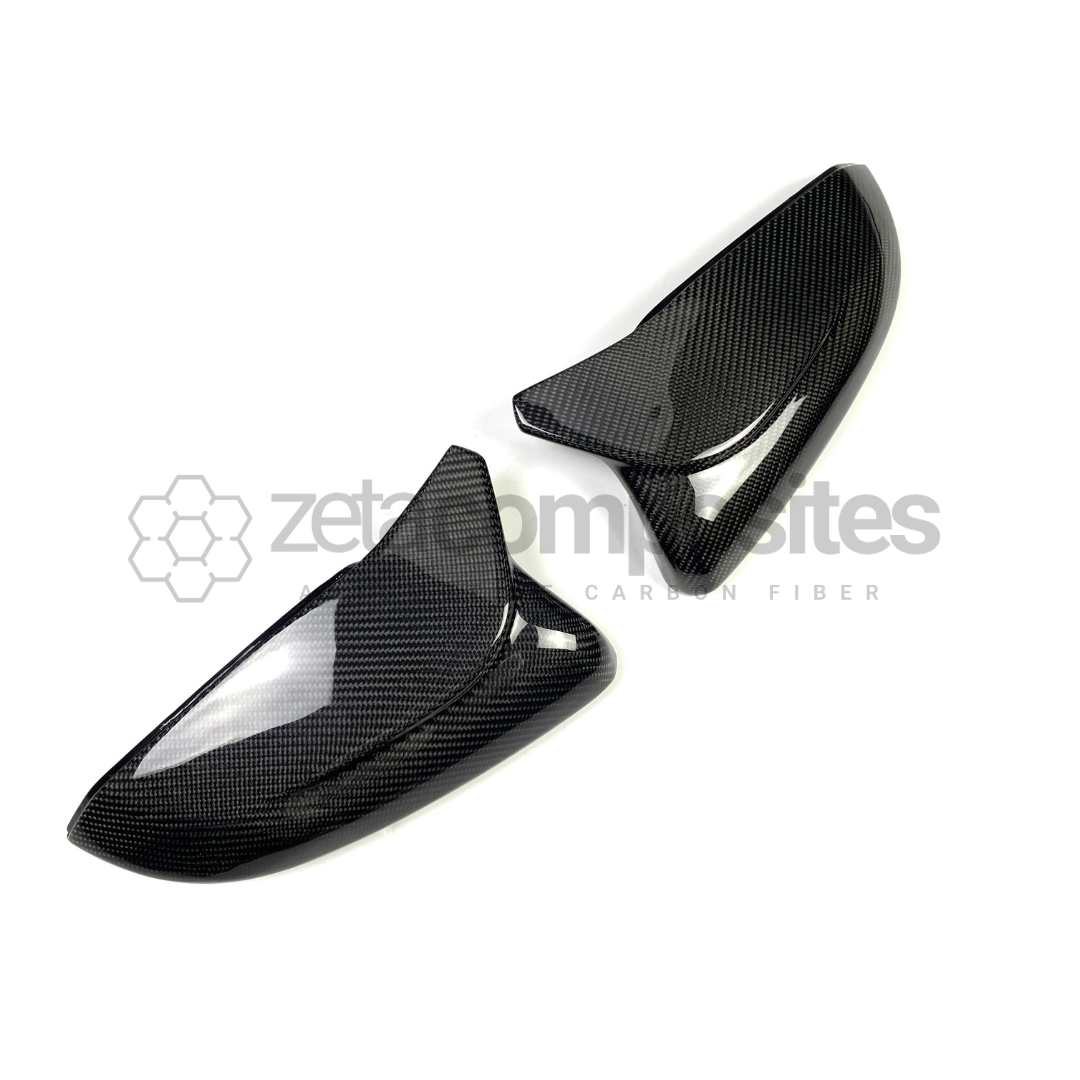 Carbon Fiber Replacement Mirror Caps M Style for 10th Gen Honda Civic FK7 FK8 (2016'-2021')