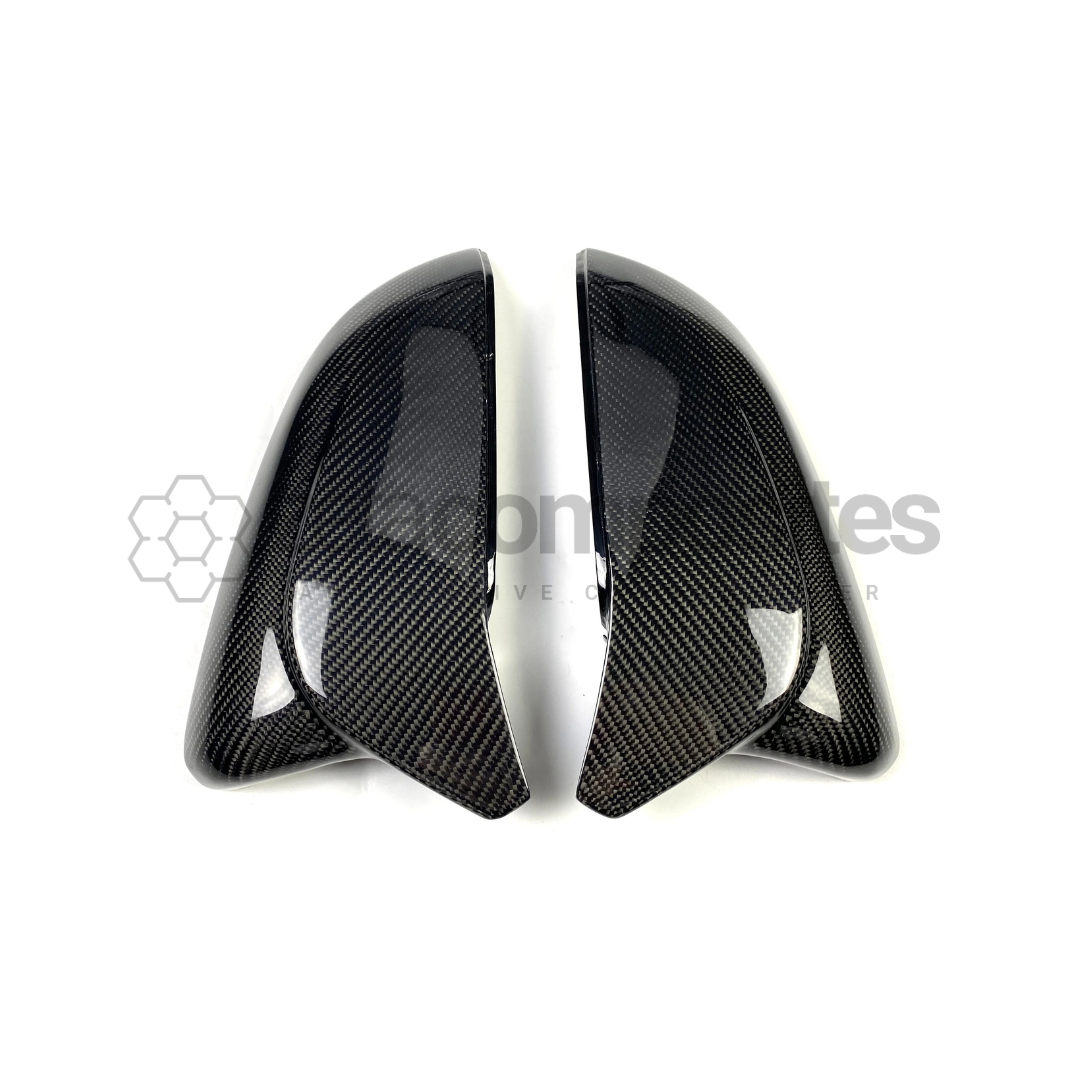 Carbon Fiber Replacement Mirror Caps M Style for 10th Gen Honda Civic FK7 FK8 (2016'-2021')