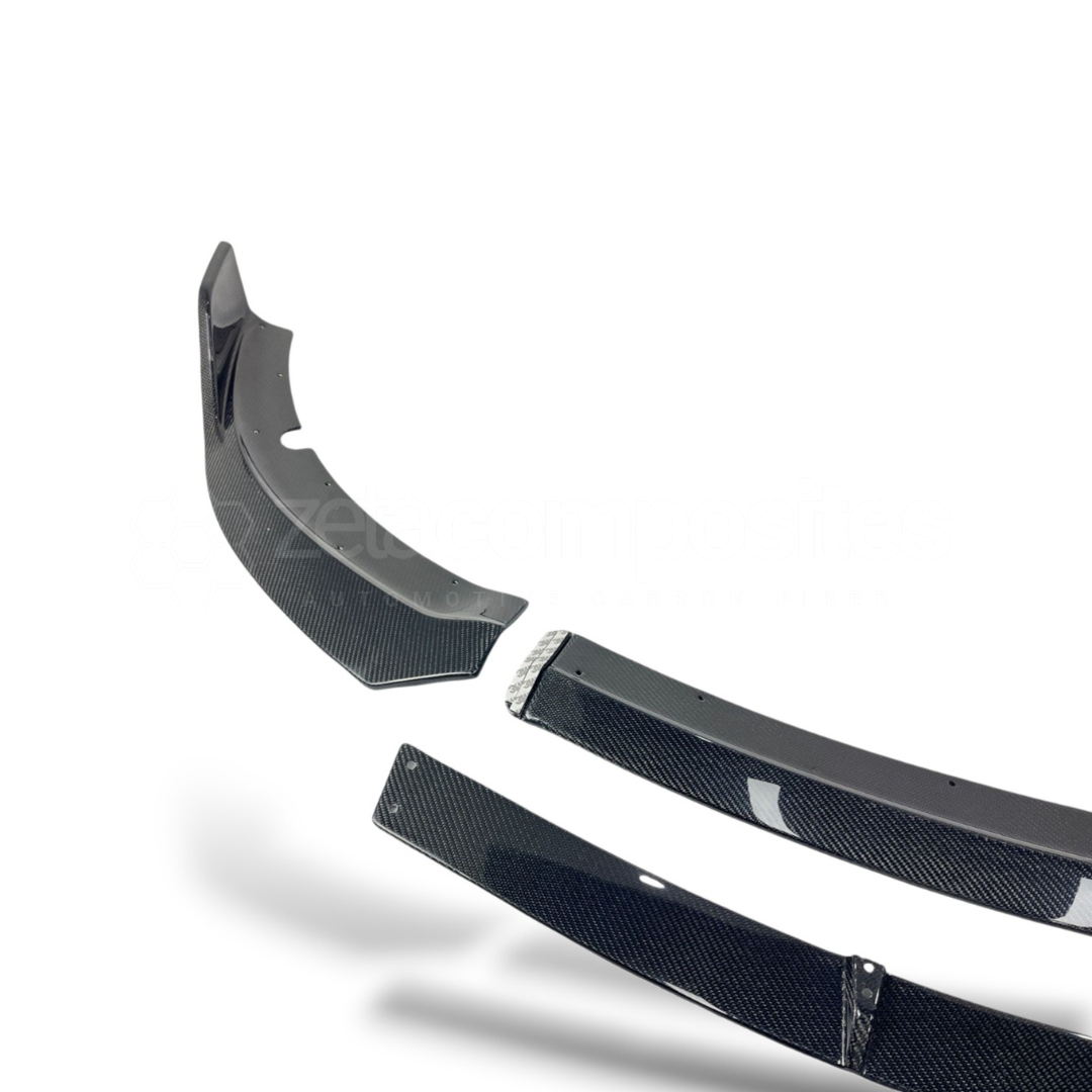 Dodge Charger Carbon Fiber Front Lip 3pc (2015-2023)