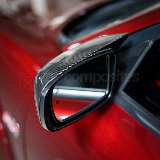 Dodge Charger / Chrysler 300 M Style Carbon Fiber Mirror Cap Covers 2011+