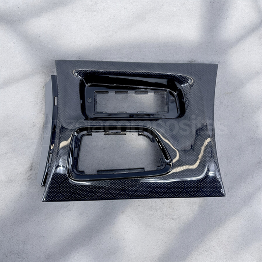 direct replacement charger carbon fiber shifter panel bezel