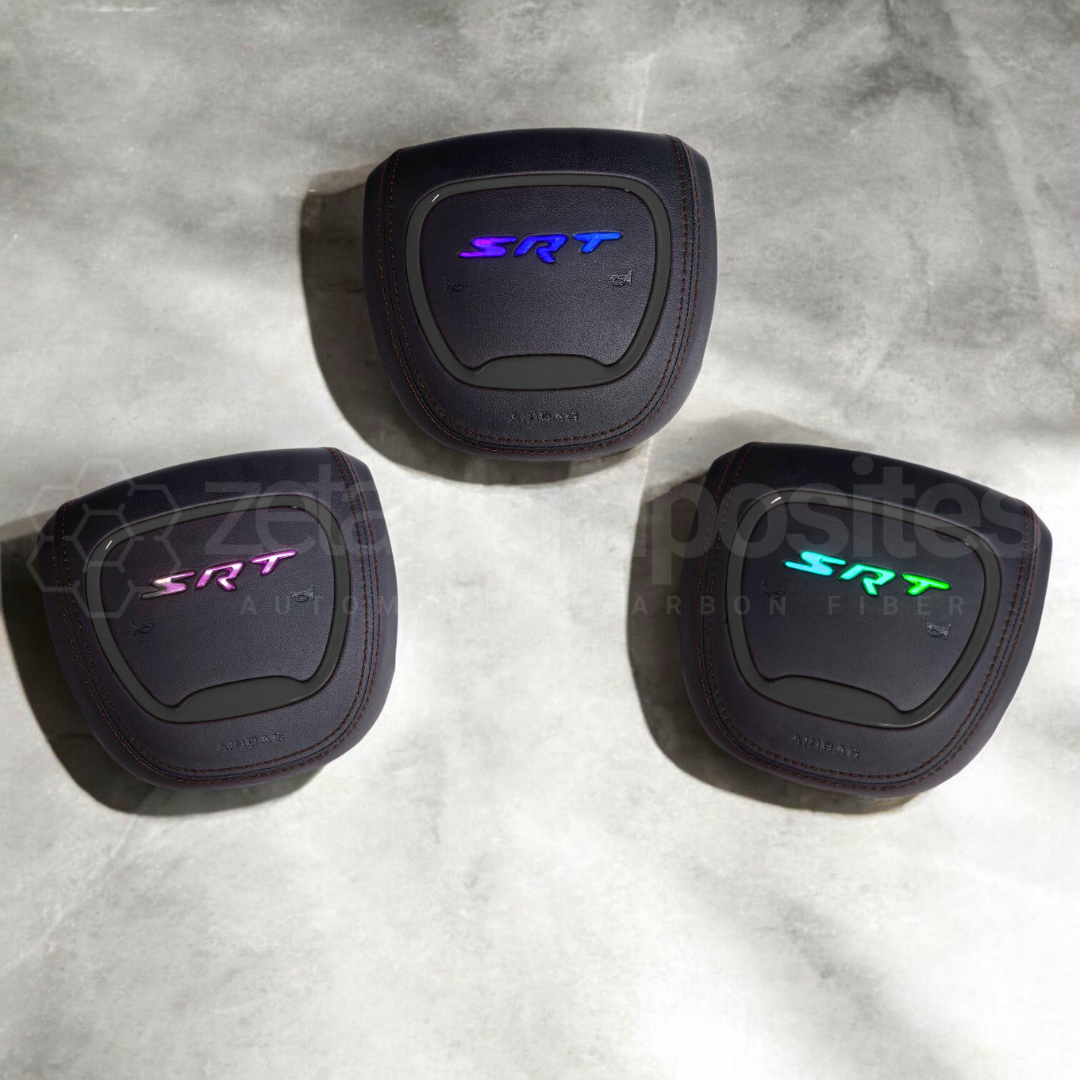 Dodge LED Light Up Airbag Cover / Housing Customizable