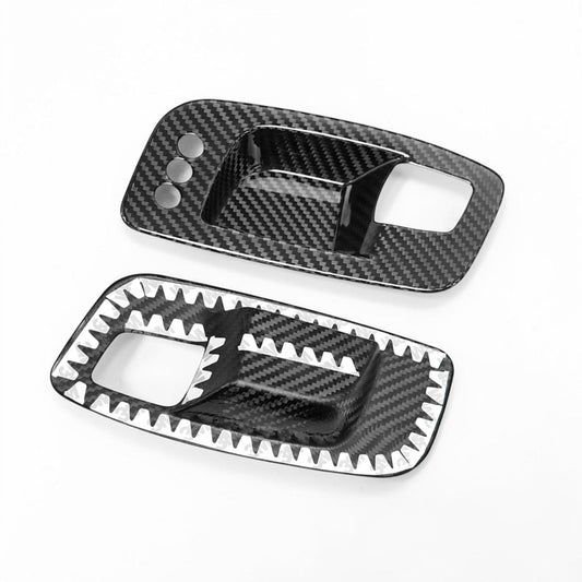 (15'-23') Charger Carbon Fiber Door Handle Inserts