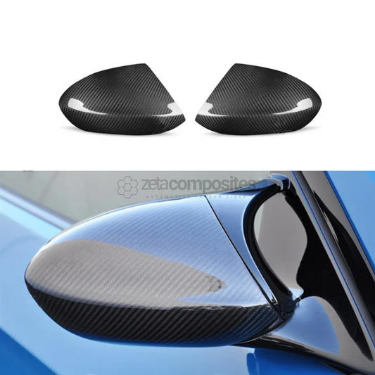 Carbon Fiber Mirror Cap Replacements for BMW E92 M3