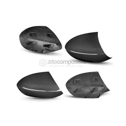 Carbon Fiber Mirror Cap Replacements for BMW E92 M3