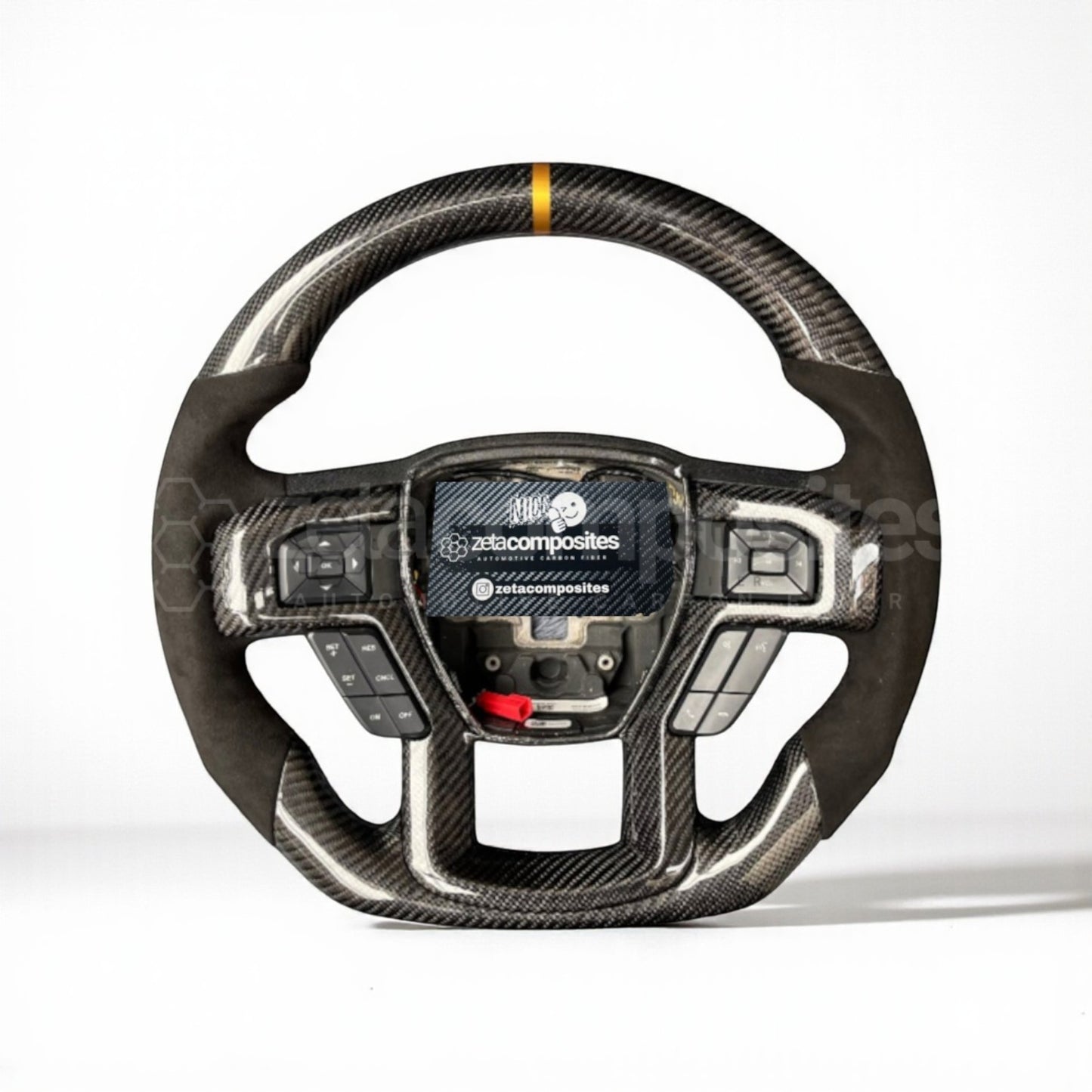 Carbon Fiber Steering Wheel for Ford F150 / Raptor (15'-20')