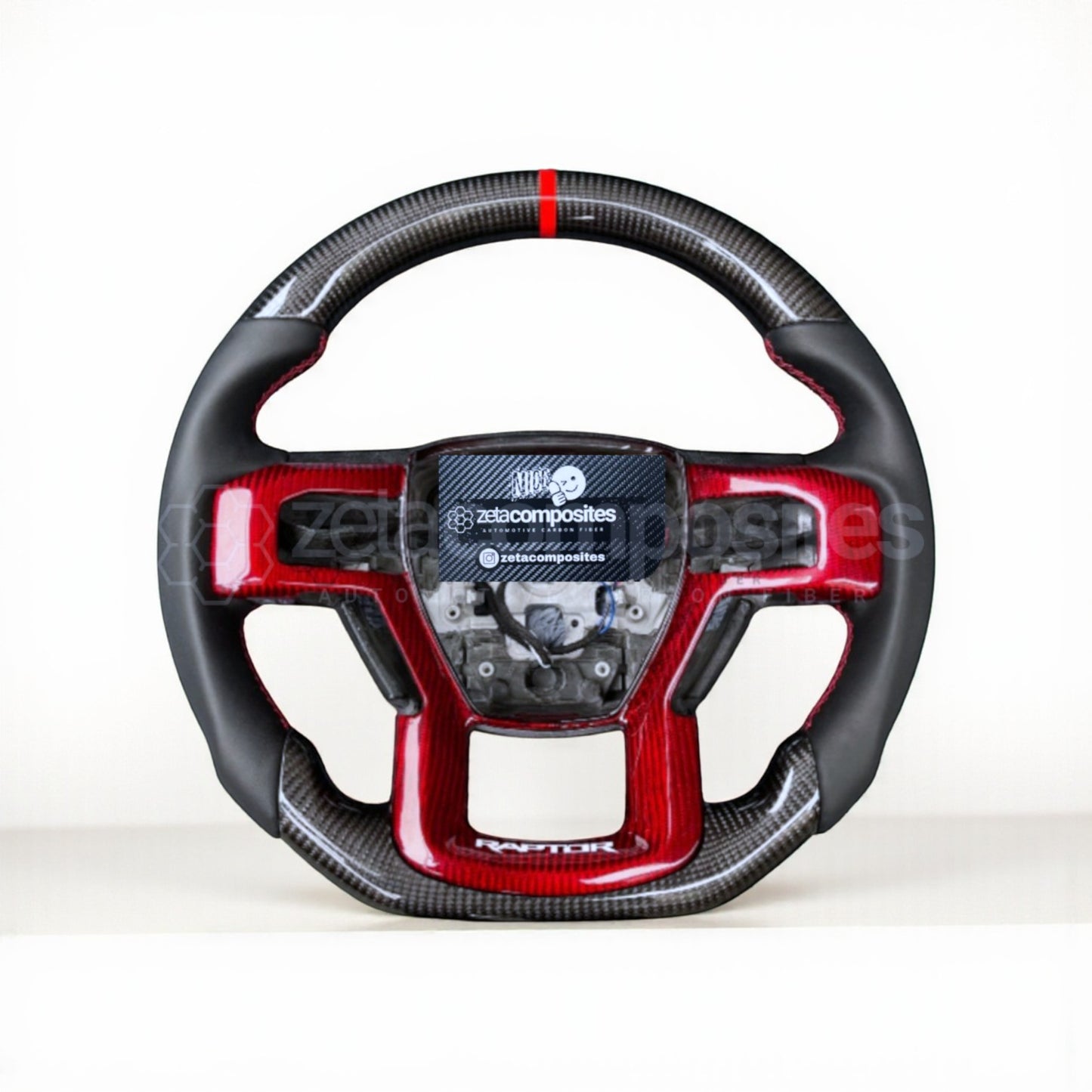 Carbon Fiber Steering Wheel for Ford F150 / Raptor (15'-20')