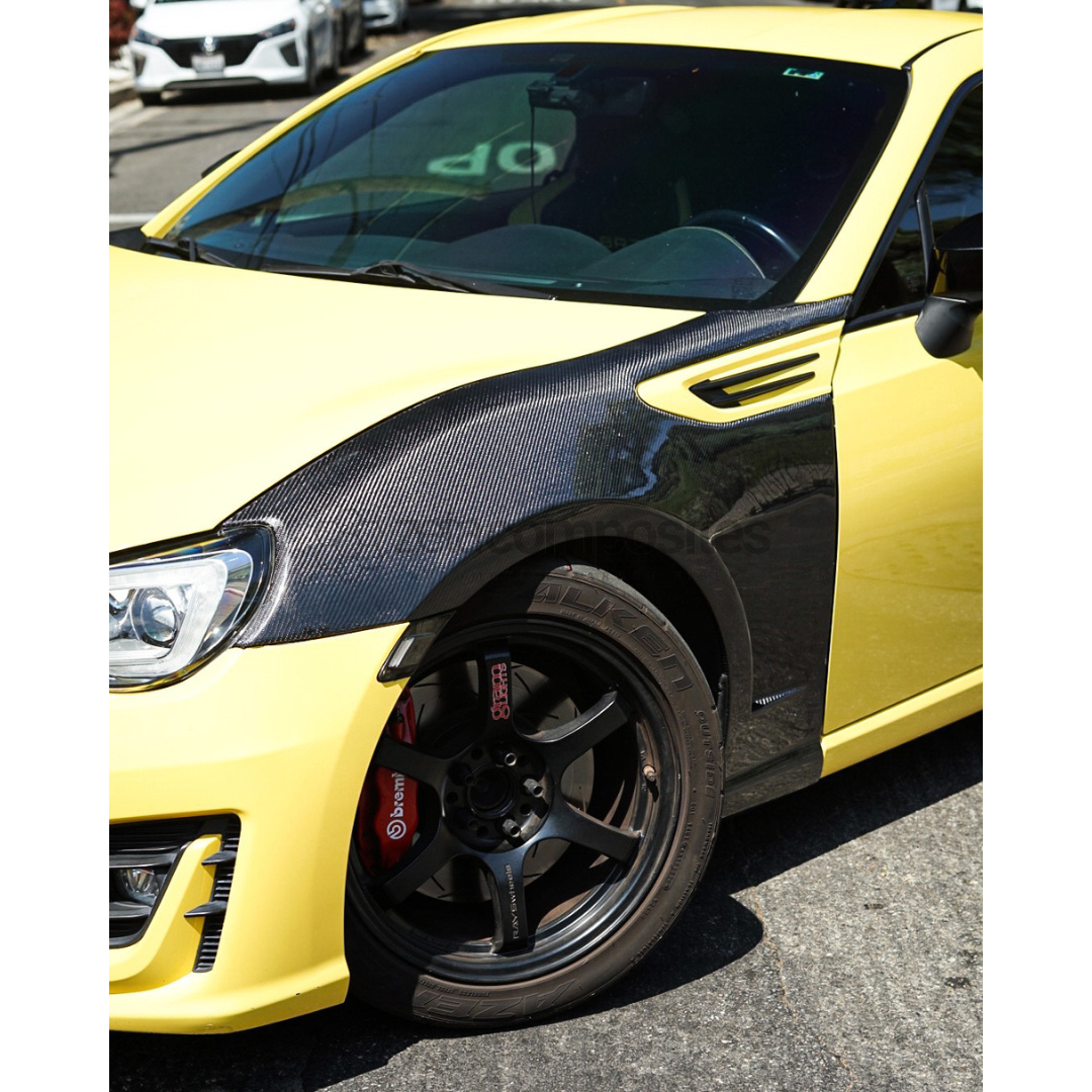 OEM Style Carbon Fiber Fenders for 2013-2020 Scion FRS / Toyota 86 / Subaru BRZ