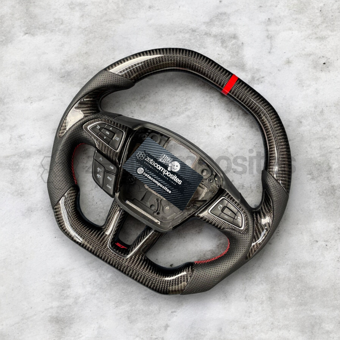 Carbon Fiber Steering Wheel for Ford Focus ST/RS