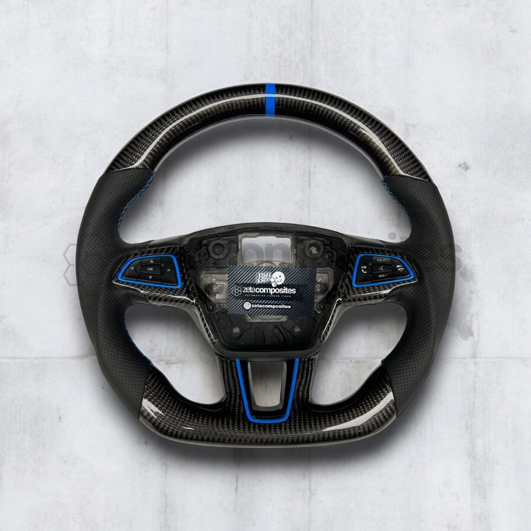 Carbon Fiber Steering Wheel for Ford Focus ST/RS