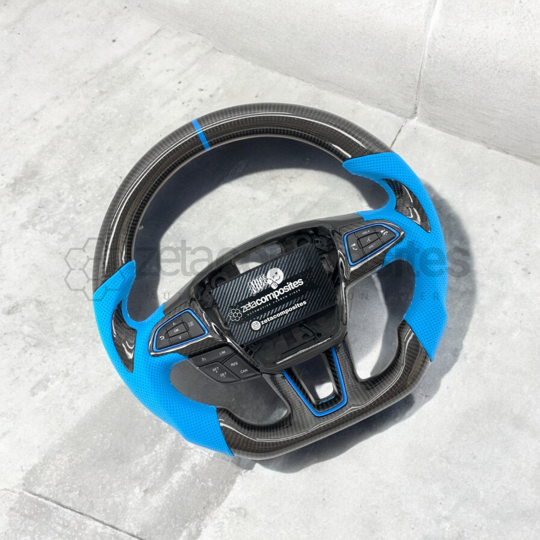 Carbon Fiber Steering Wheel for Ford Focus ST/RS