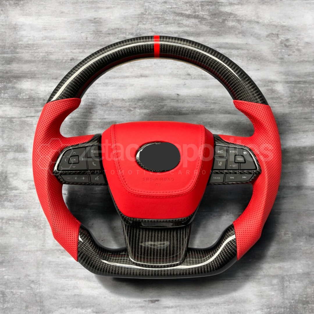 custom carbon fiber steering wheel toyota highlander