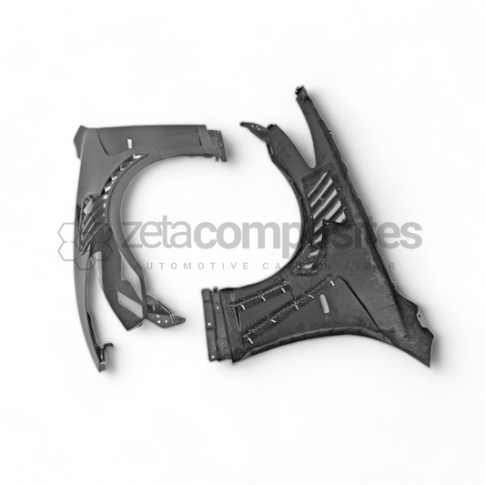 G37 Coupe / Sedan V3 Carbon Fiber Fenders Wheel Arch Vented