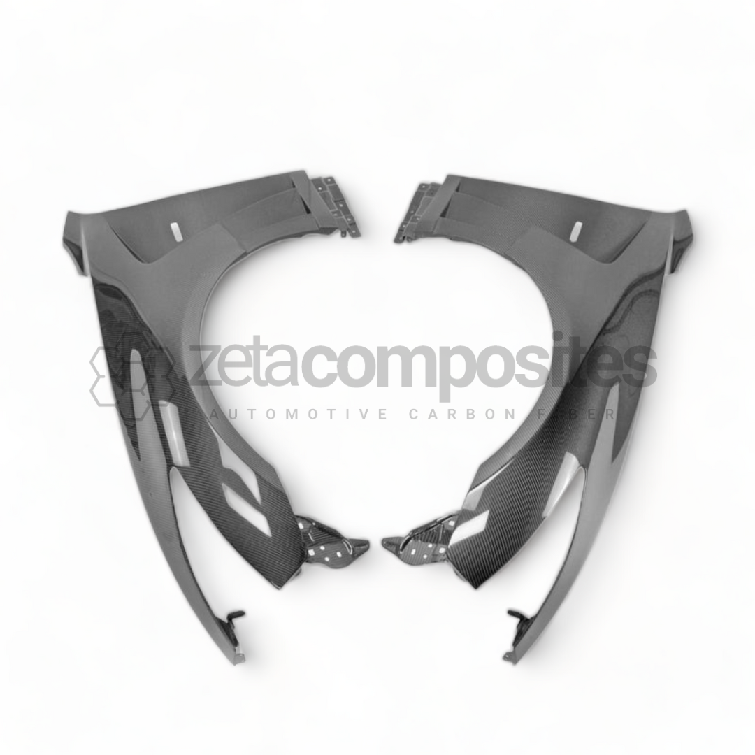 G37 Coupe / Sedan V2 Carbon Fiber Fenders Vented
