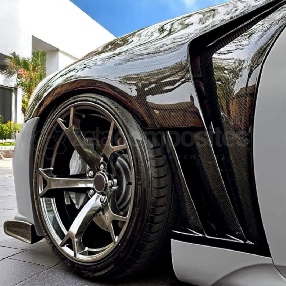 G37 Coupe / Sedan V2 Carbon Fiber Fenders Vented