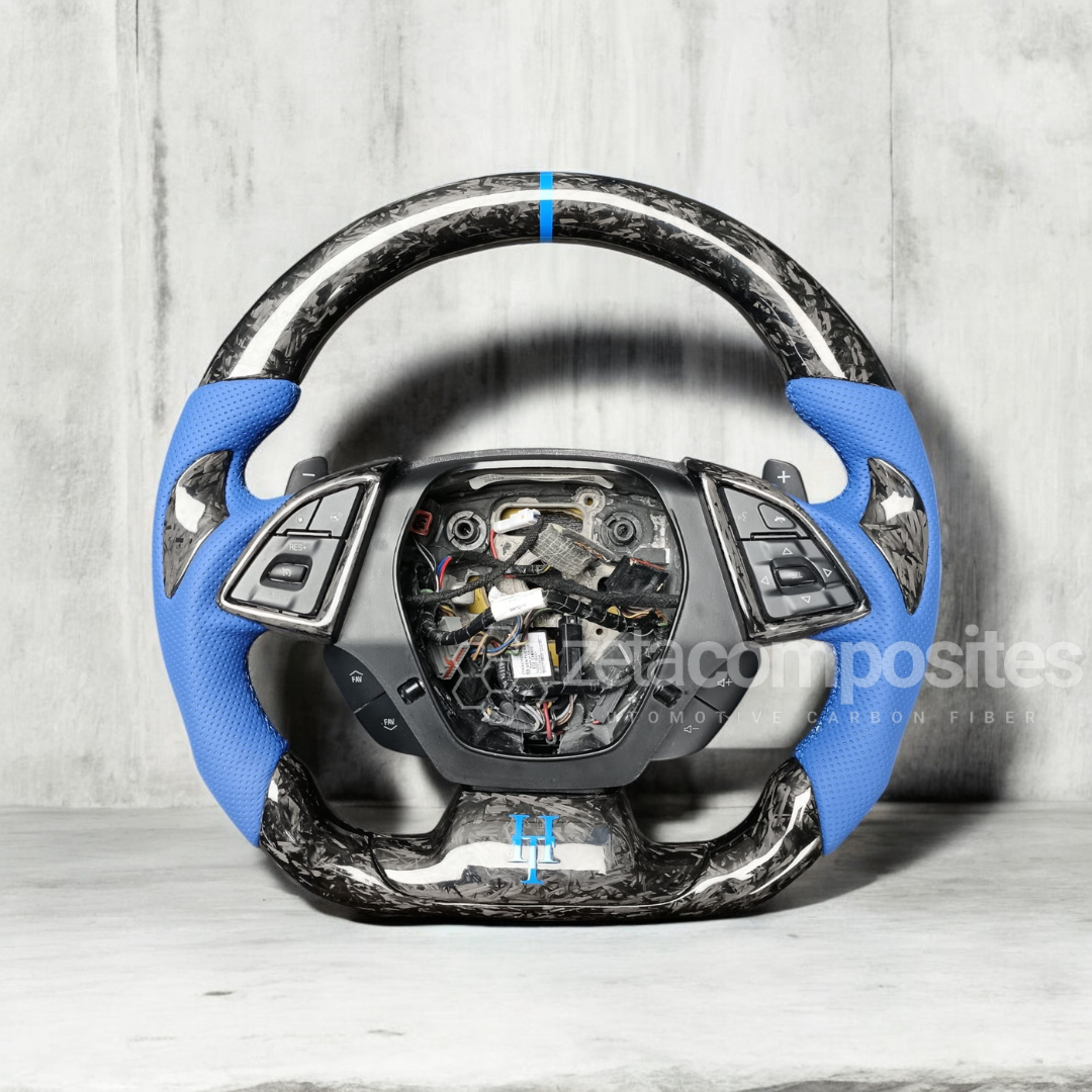 Carbon Fiber Steering Wheel for 6th Gen Camaro SS | ZL1 | RS (2016'-2024')