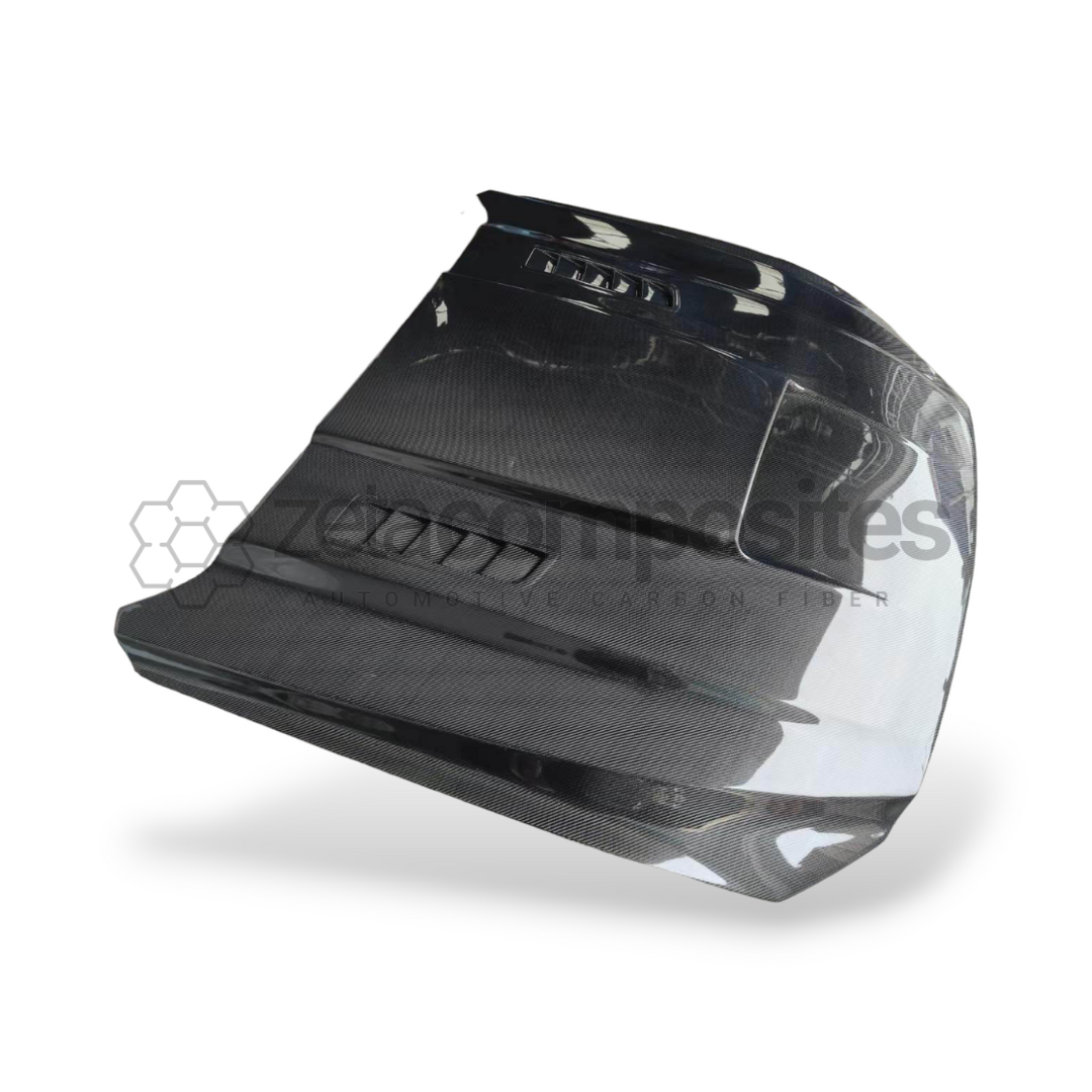 2015-2017 Mustang Carbon Fiber Intake Hood with Vents