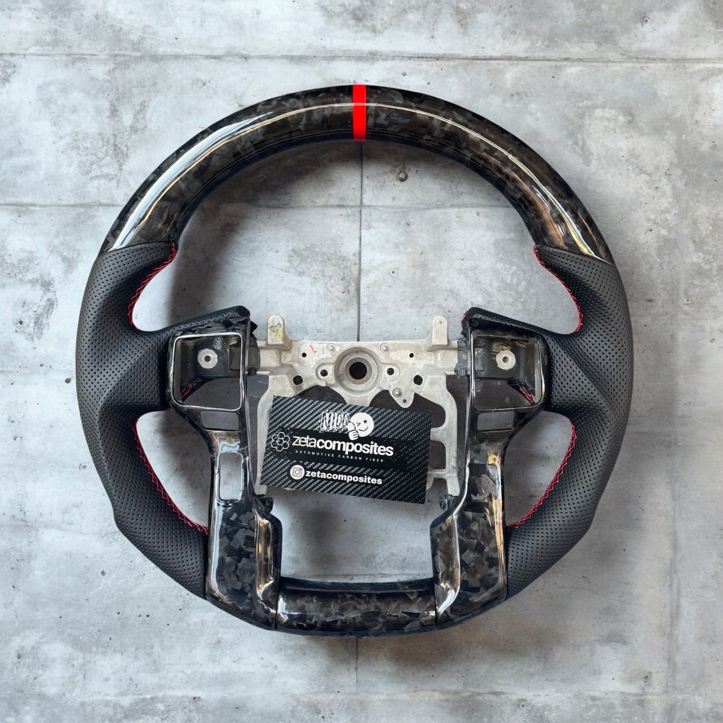 Carbon Fiber Steering Wheel Compatible with Tundra/Tacoma/4runner