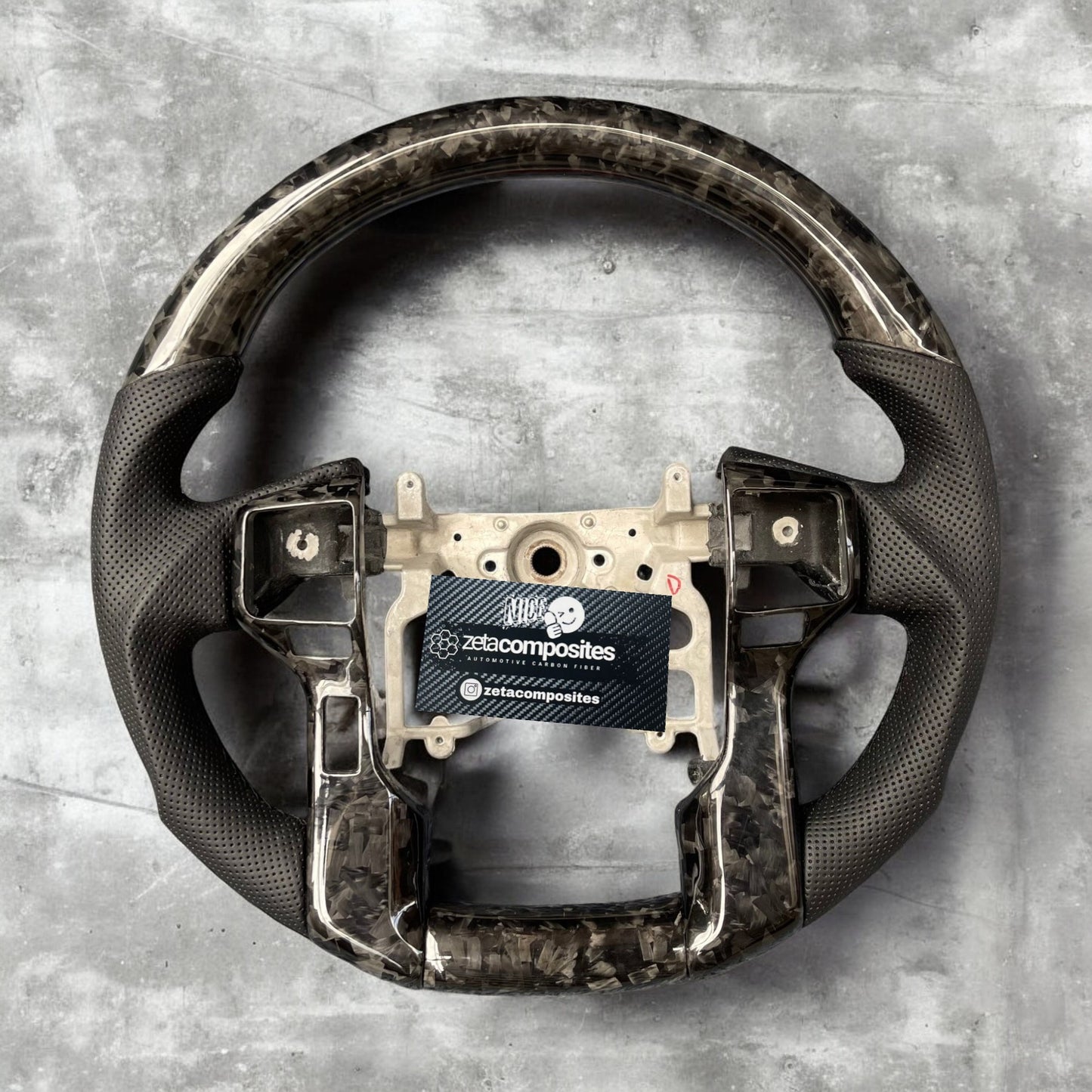 Carbon Fiber Steering Wheel Compatible with Tundra/Tacoma/4runner