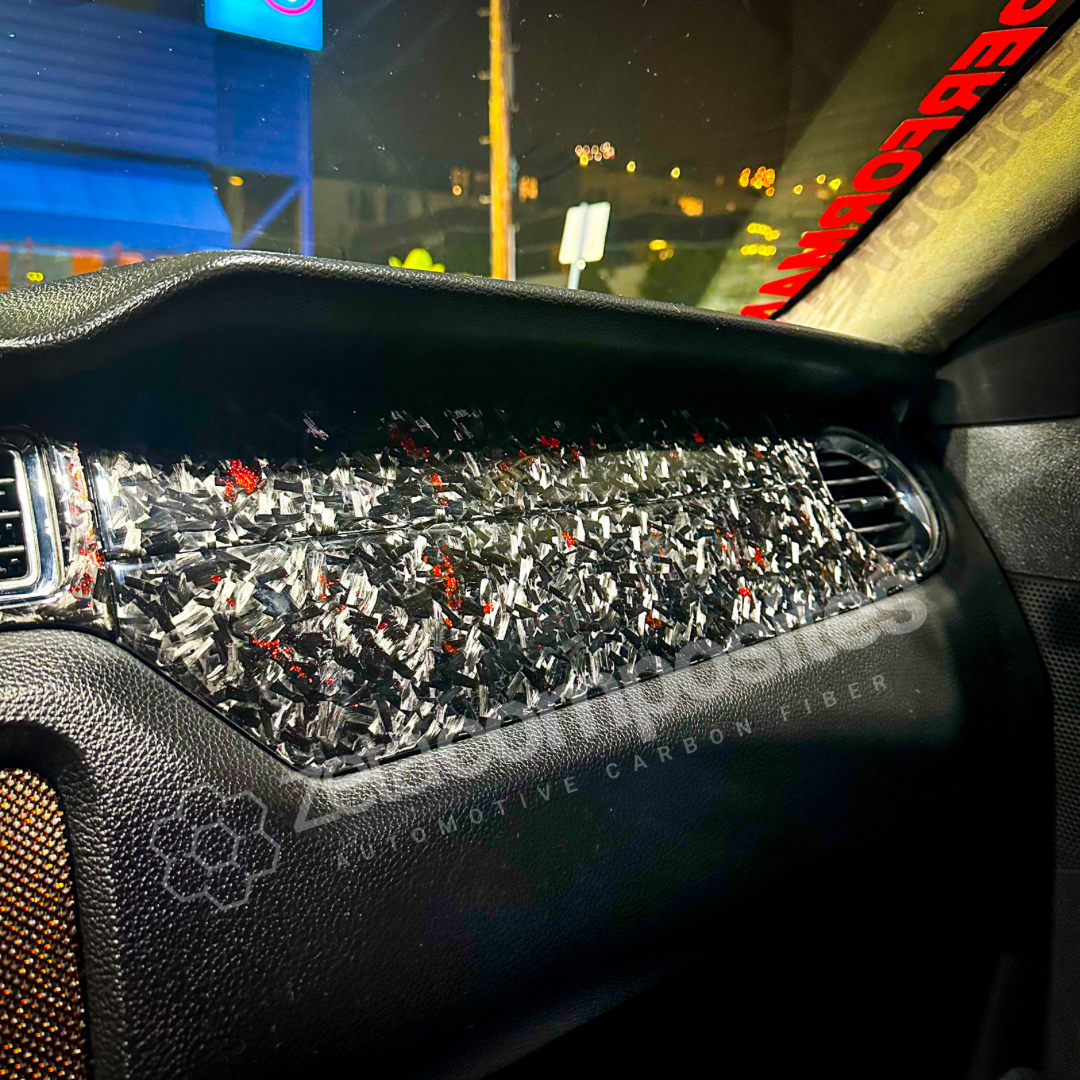 Mustang Carbon Fiber Interior Trim Kit Full for 2010-2014 S197