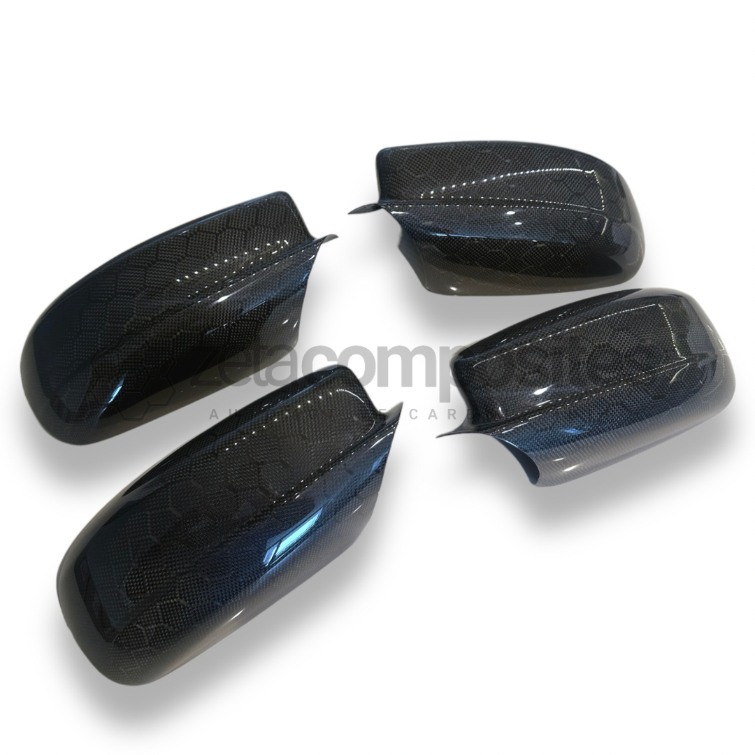 2015-2023 Dodge Charger Carbon Fiber Mirror Covers Full Coverage