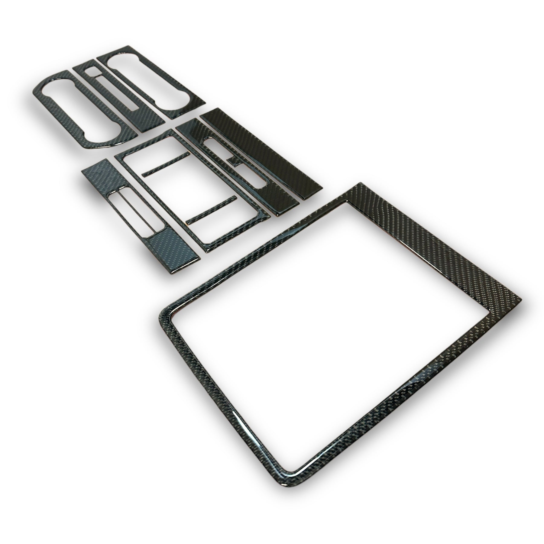 2015+ Ford F150 / Raptor Carbon Fiber Interior Radio Set