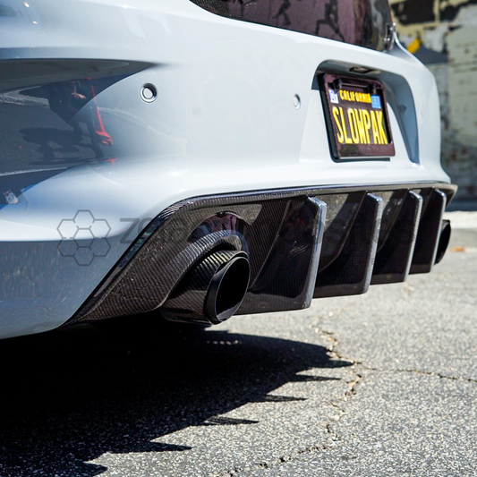 Real Carbon Fiber Diffuser for Widebody Dodge Charger (15'-23')