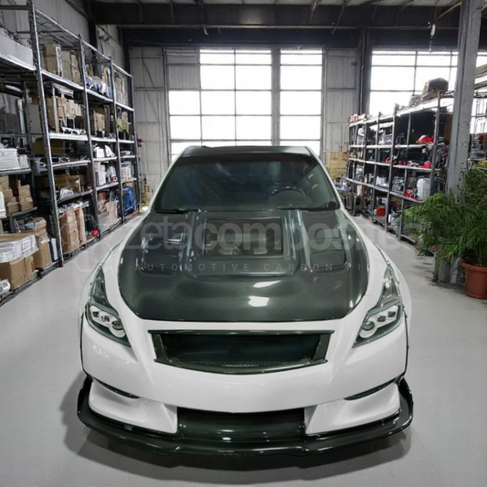 Carbon Fiber Window Hood for Infiniti G37