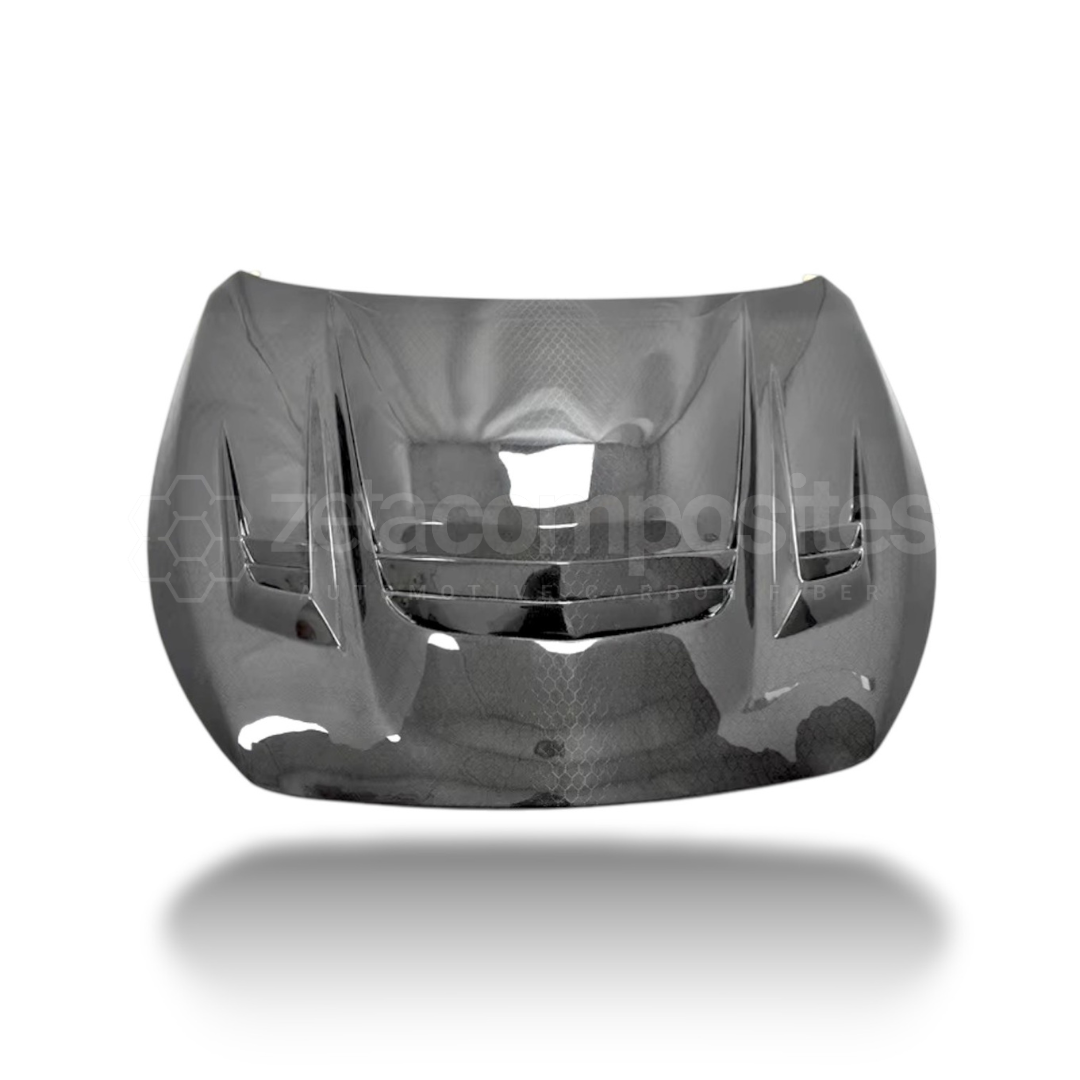 Carbon Fiber V Style Hood for Infiniti Q50 and Q60