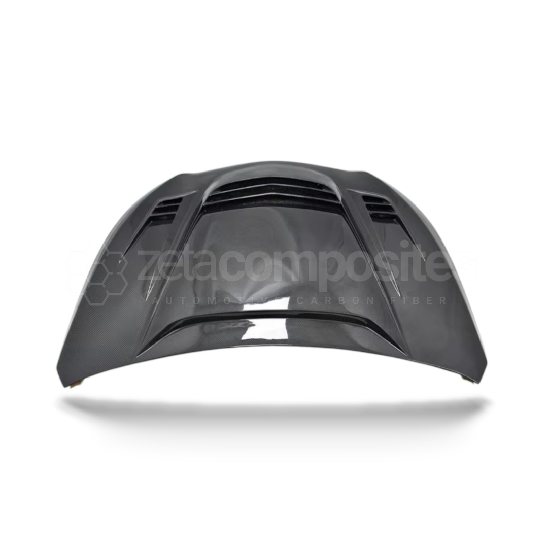 Carbon Fiber V Style Hood for Infiniti Q50 and Q60