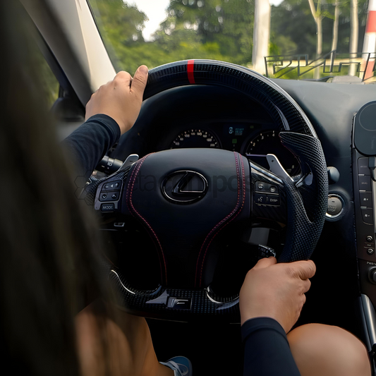 (2006'-2013') Lexus IS250 IS350 ISF Carbon Fiber Steering Wheel