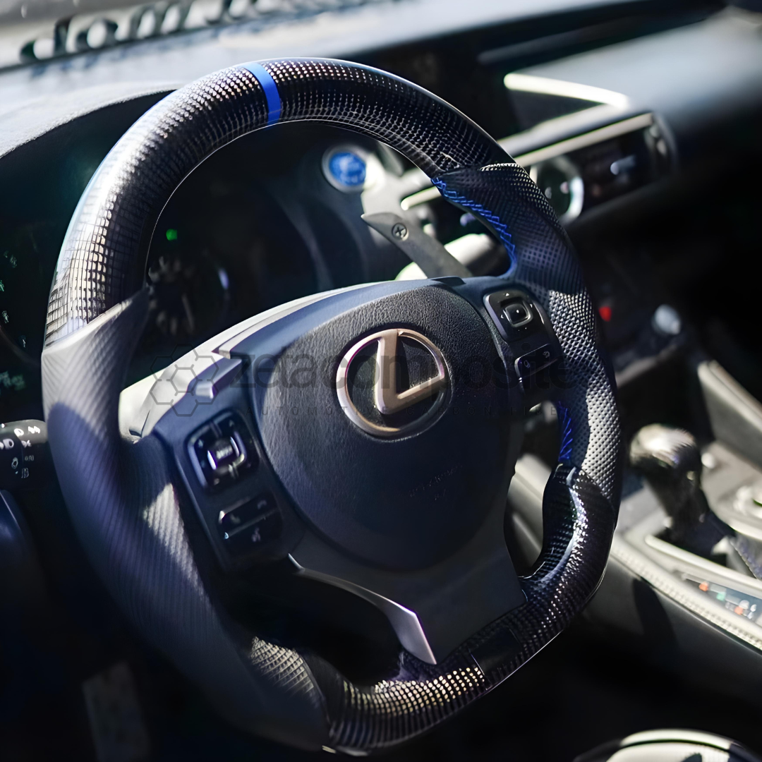 Carbon Fiber Steering Wheel for Lexus IS250/300/350/RC