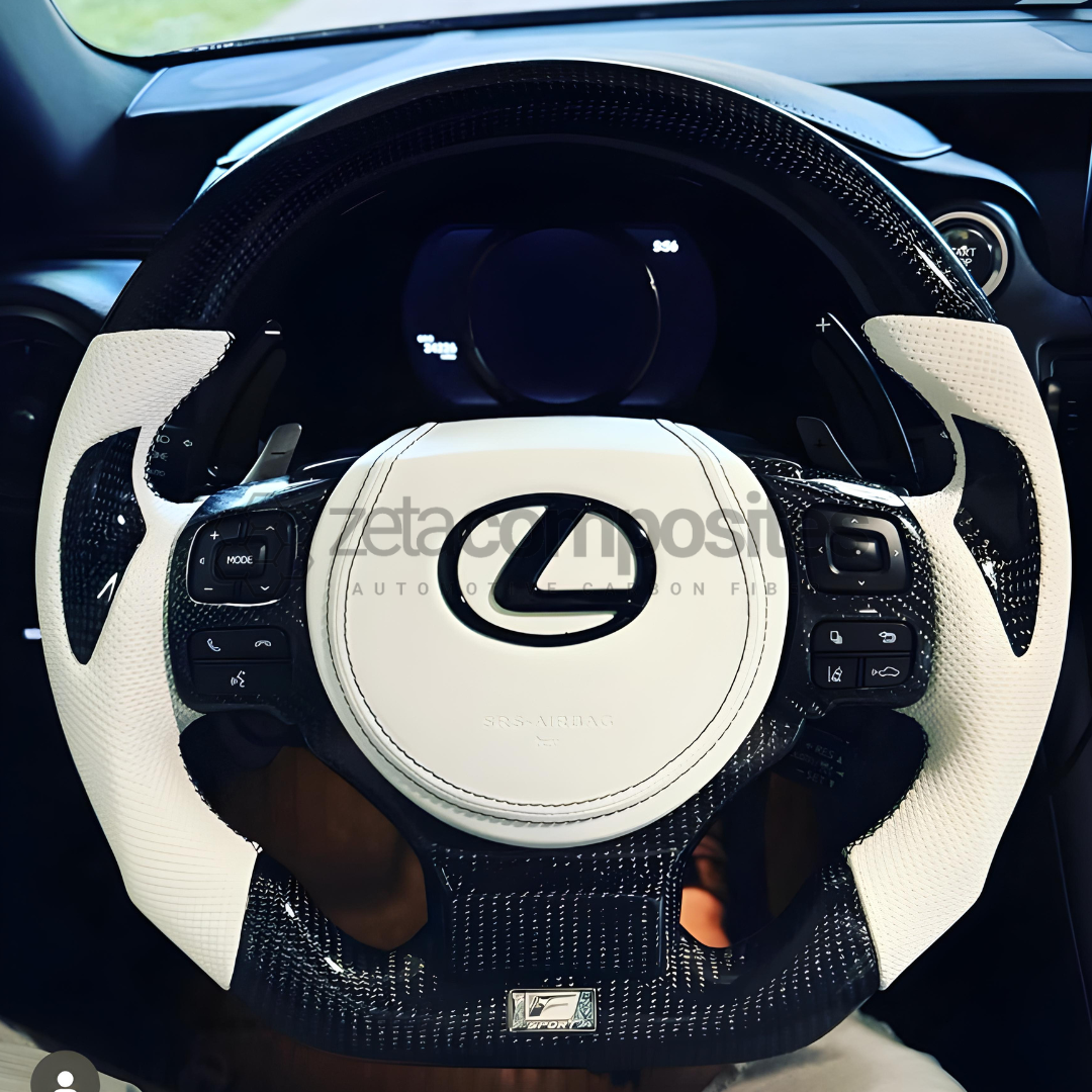 Carbon Fiber Steering Wheel for Lexus IS250/300/350/RC