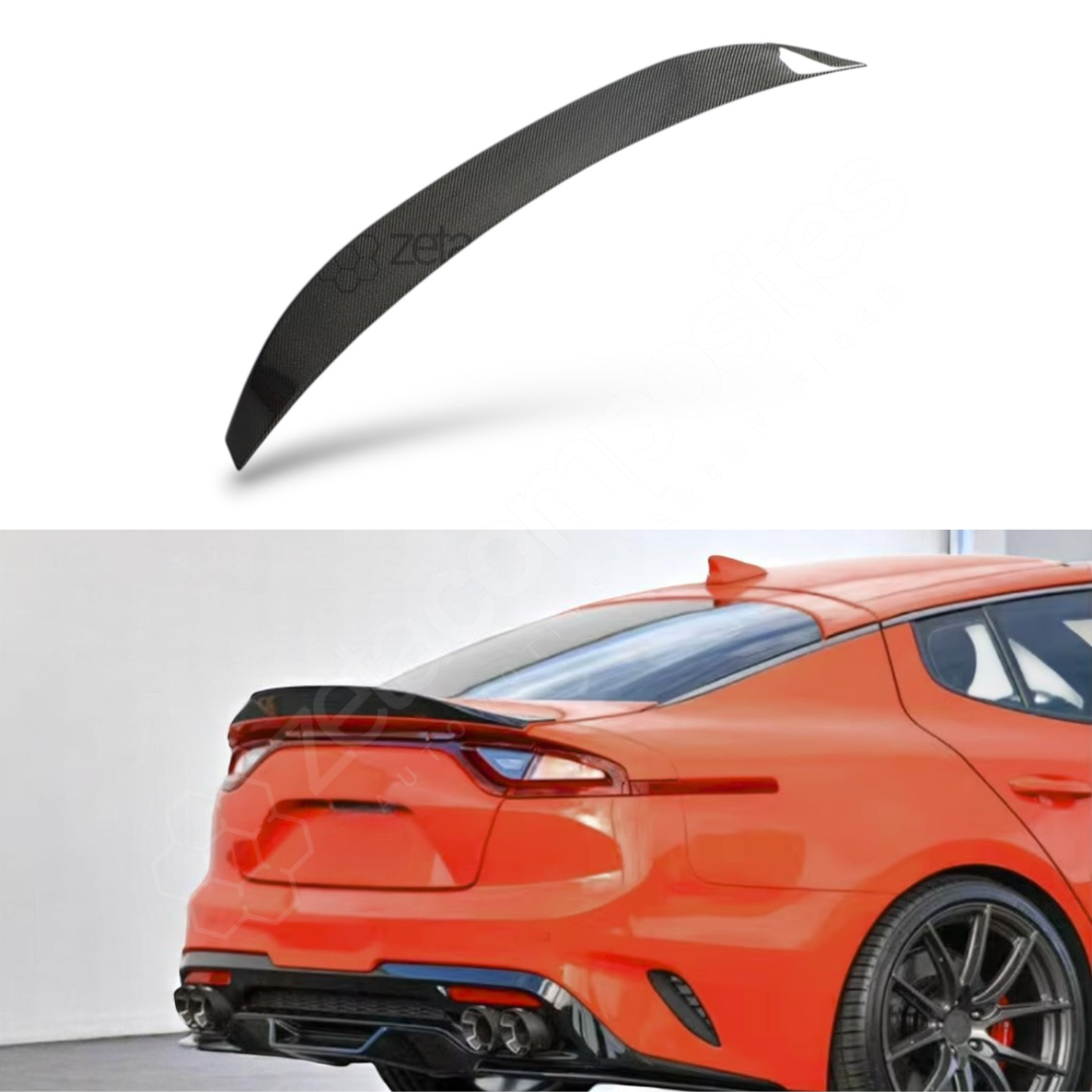 Carbon Fiber Rear Ducktail Spoiler for Kia Stinger