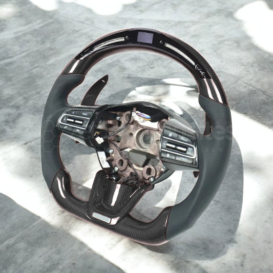 Carbon Fiber Steering Wheel for 2018+ Kia Stinger Customizable