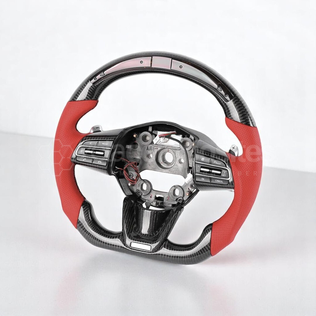 Carbon Fiber Steering Wheel for 2018+ Kia Stinger Customizable