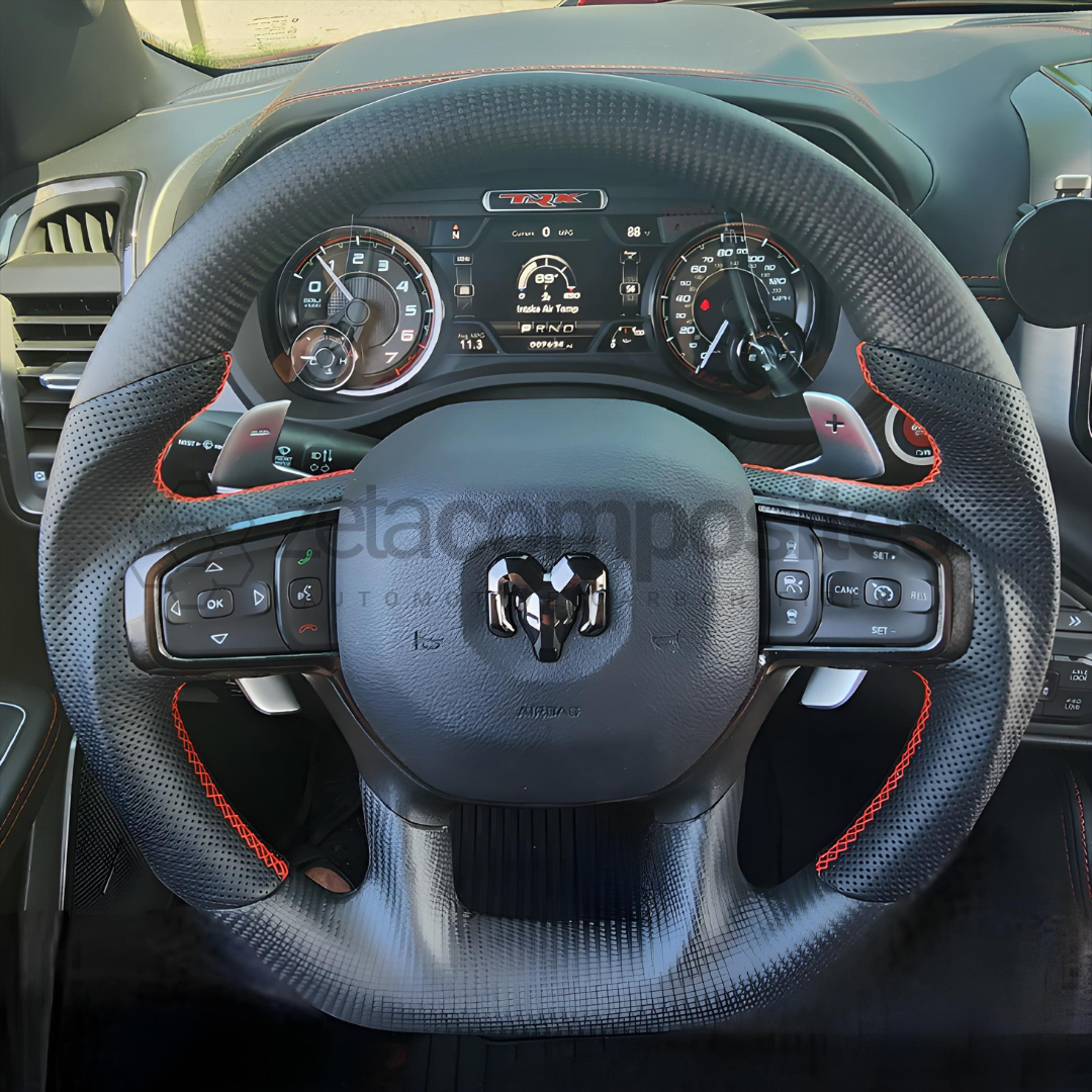 Dodge RAM TRX GT RHO Carbon Fiber Steering Wheel