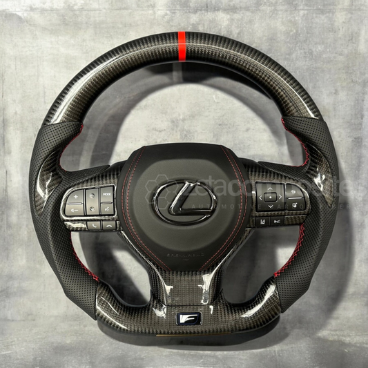 carbon fiber steering wheel custom for lexus 350