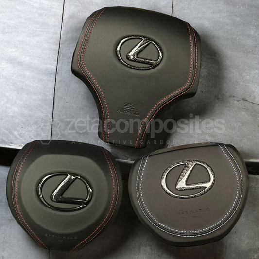 carbon fiber airbag cover lexus is rc