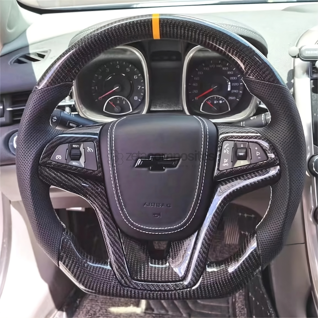 2013 2015 Chevrolet Camaro Carbon Fiber Steering Wheel Custom